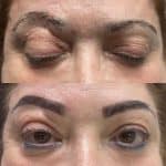 resultado cejas antes despues en beauty leganes leganes microblading